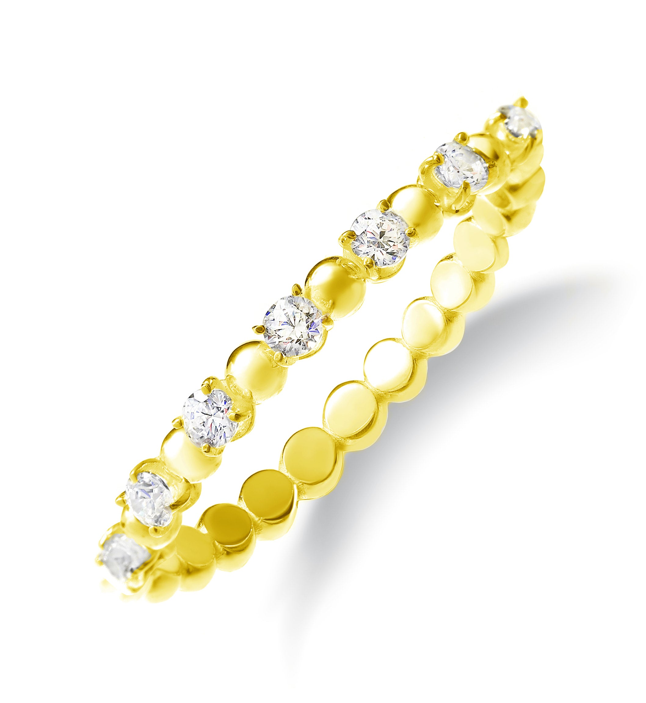 キャビアズダイヤモンドリング K18 YG/WG/PG | Elliott Tokyo