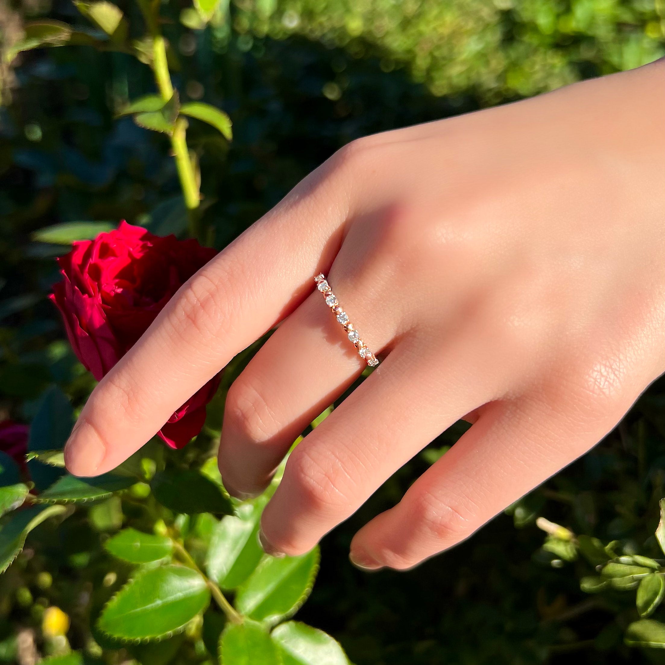 キャビアズダイヤモンドリング K18 YG/WG/PG | Elliott Tokyo