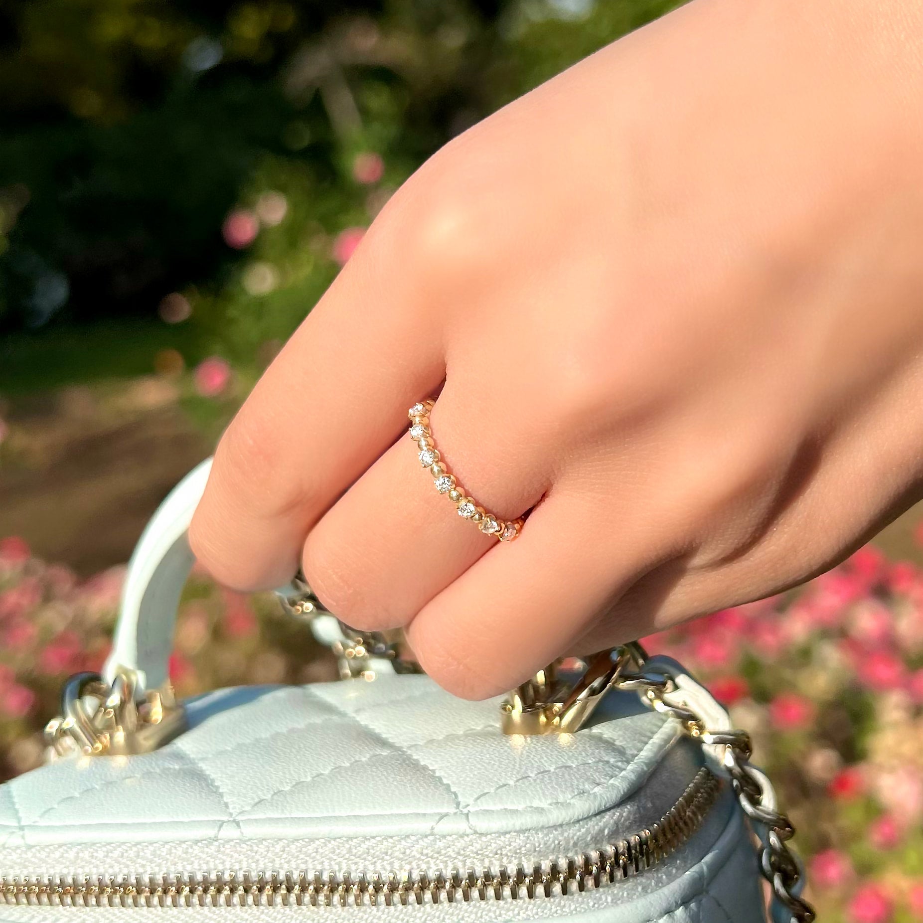 ⚡きよちゃん⚡豪華K18ダイアモンドリング1、10カラットキラキラ超美品 キャビアズダイヤモンドリング K18 YG/WG/PG | Elliott Tokyo